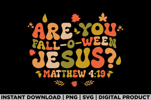 Are You Fall-O-Ween Jesus Halloween Tee – A Festive Graphic for Seasonal Branding