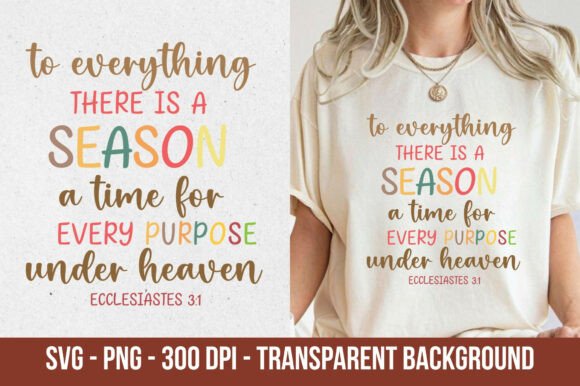 Branding with Bible Verse Fall Christian SVG PNG Graphics for T-Shirt Designs