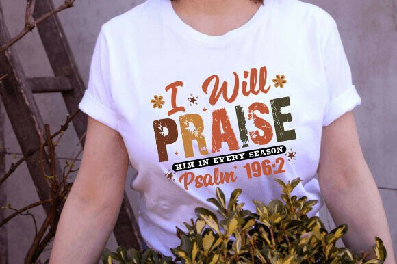 Fall Christian PNG & Thanksgiving SVG Graphics for T-Shirt Designs