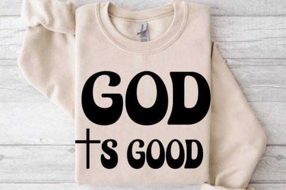 God is Good SVG: Christian Faith Graphics for T-Shirt Designs & Marketing Visuals