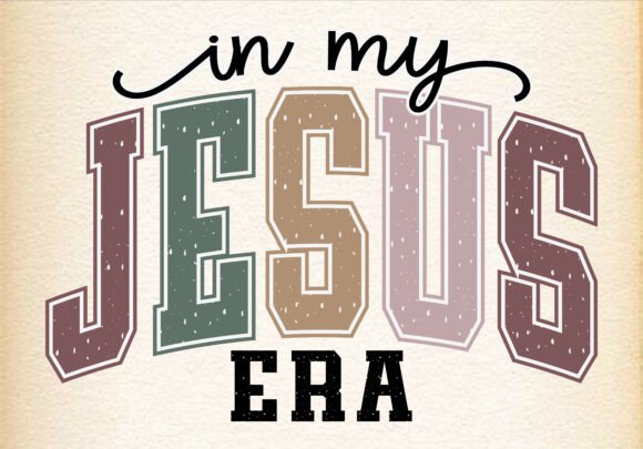 In My Jesus Era Svg Png for T-Shirt Designs & Digital Graphics