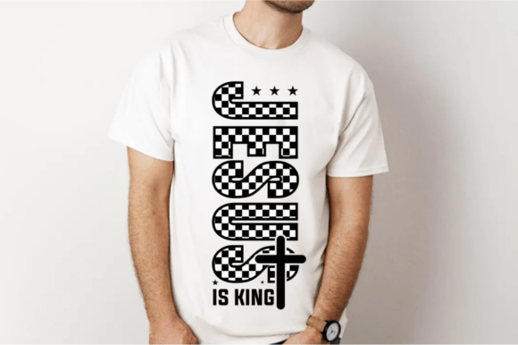 Jesus is King Sweatshirt SVG: T-Shirt Designs with Graphics That Speak to Faith Buyers
